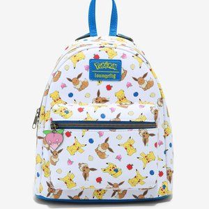 Loungefly Pokemon Eevee & Pikachu Mini Backpack